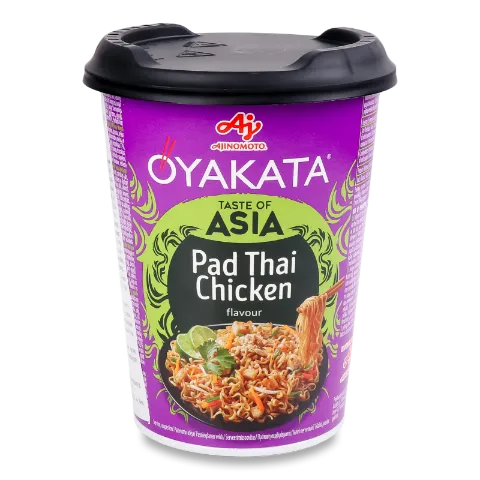 Локшина Oyakata Пад-тай зі смаком курки шв/приг В*