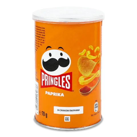 Снек пікантний Pringles зі смаком гостра паприка