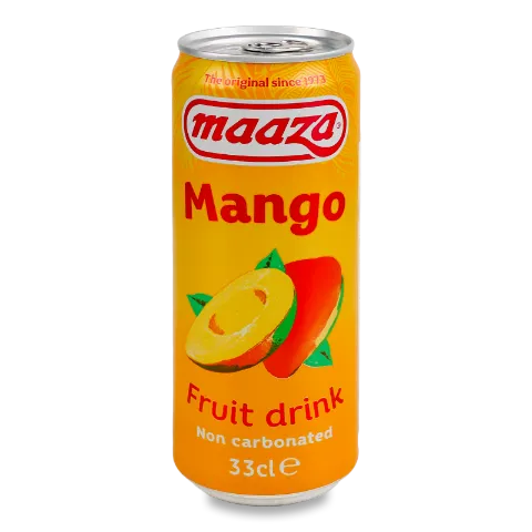 Напій соковий Maaza манго негазований з/б В*