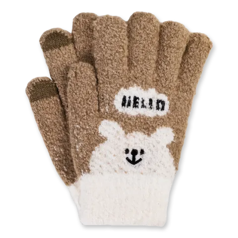 Рукавички дитячі Ведмедик в асортим 20х12см D6_39