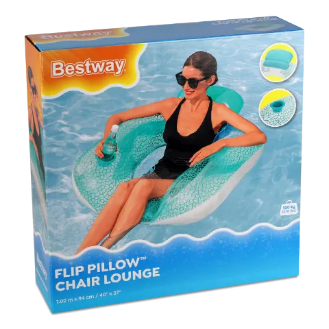 Крісло надувне Bestway Flip Pillow Lounge 102х94см