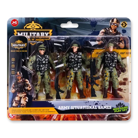 Набір ігровий Три солдата в асортименті