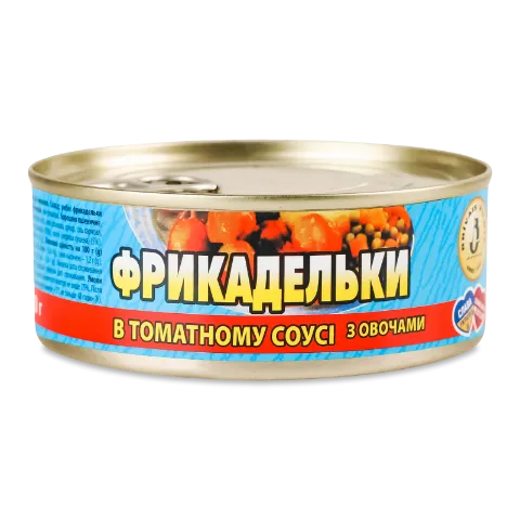 Фрикадельки Brivais Vilnis в томатному соусі з овочами, ключ