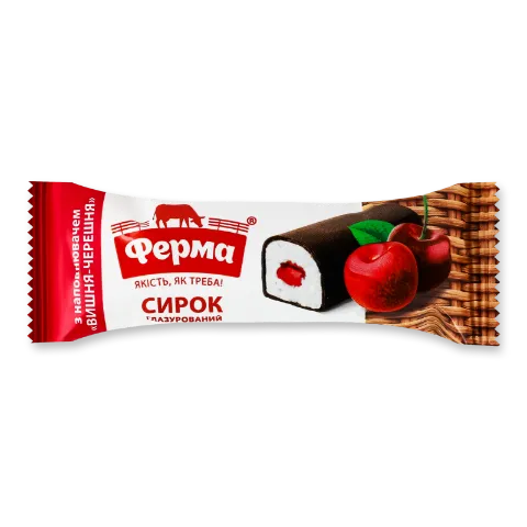 Сирок глазурований Ферма вишня-черешня 23%