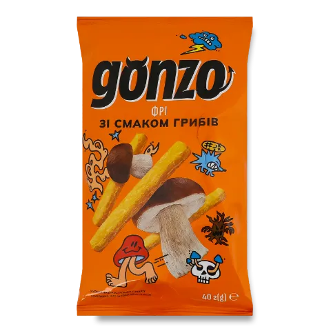 Соломка фрі Gonzo зі смаком грибів