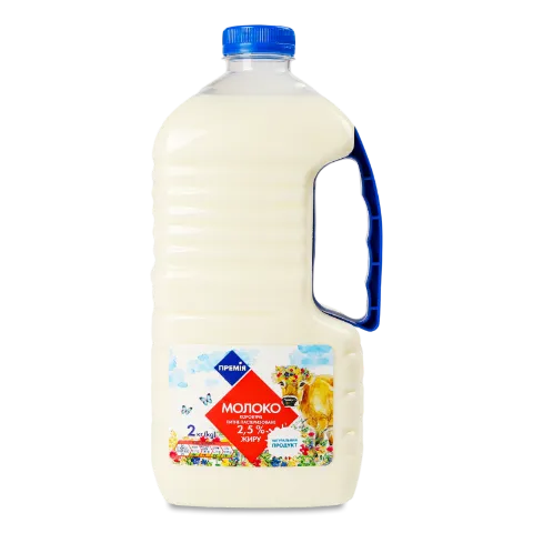 Молоко Премія питне пастеризоване 2,5% пляшка В*