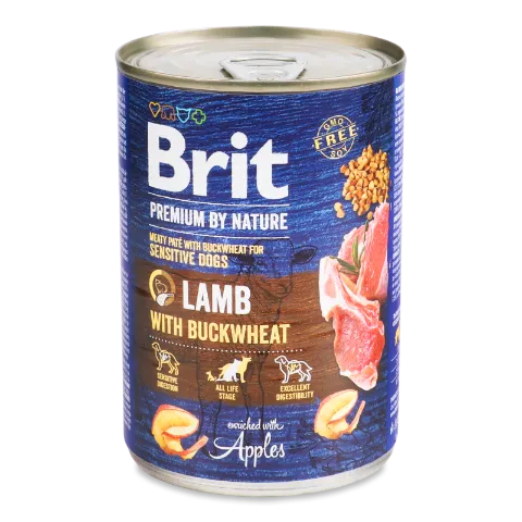 Корм для собак Brit Lamb with buckwheat