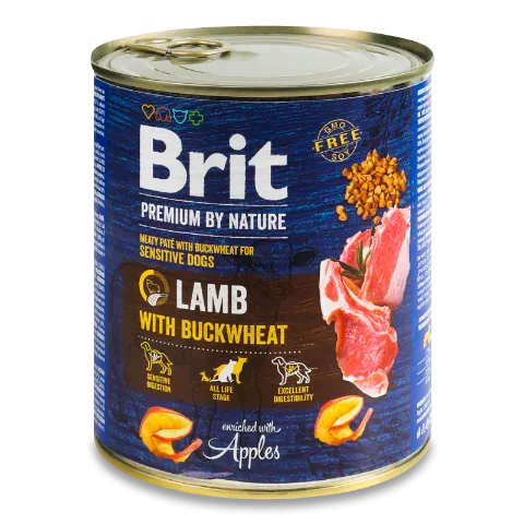 Корм для собак Brit Lamb with buckwheat