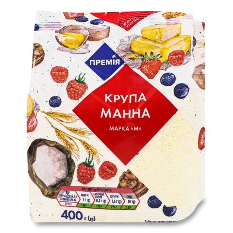 Крупа манна Премія марка М брикет