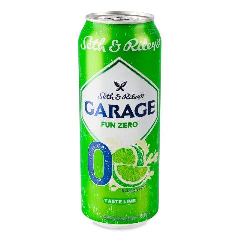 Пиво Seth&Riley's Garage Fun Zero №0 Lime б/алк жб