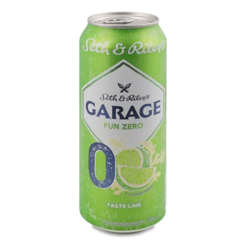 Пиво Seth&Riley's Garage Fun Zero №0 Lime б/алк жб