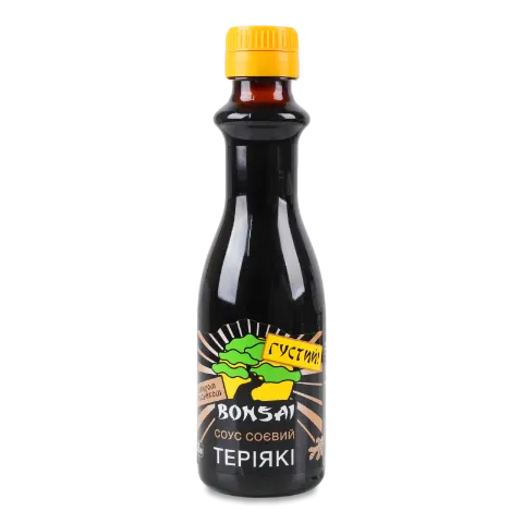 Соус соевый Bonsai Терияки с чесноком и имбирем
