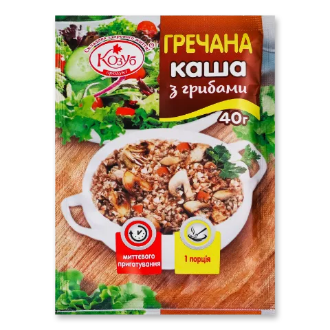 Каша «Козуб продукт» гречана з грибами