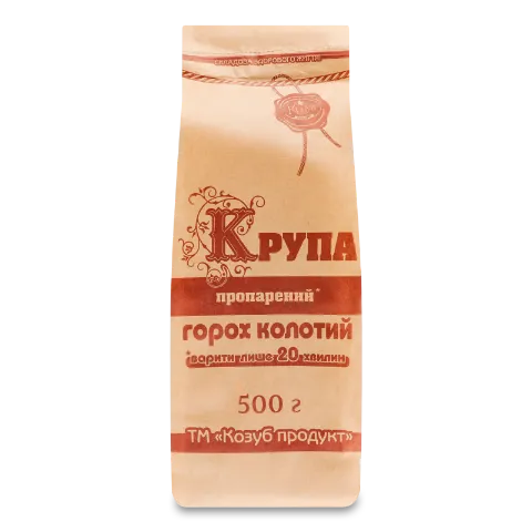 Крупа «Козуб продукт» горохова колотий пропарений