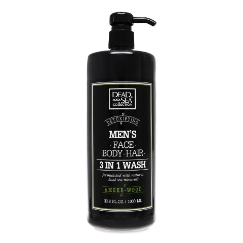 Гель д/душу Dead Sea Collection 3in1 AmberWood чол