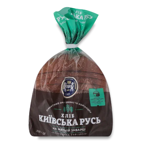 Хліб «Кулиничі» «Київська Русь» половинка нарізаний