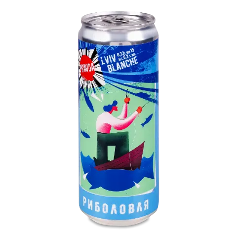 Пиво Правда Lviv Blanche светлое нефильтрован ж/б