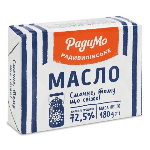 Масло РадиМо Селянское 72,5%