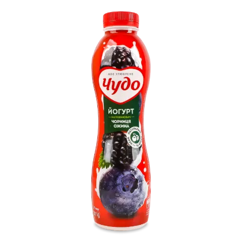 Йогурт Чудо черника-ежевика 2,5% бут