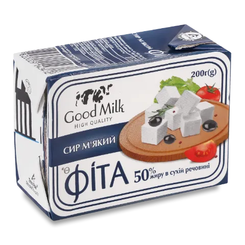 Сир Good Milk «Фіта» 50%