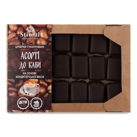 Цукерки «Стимул» «Асорті до кави»