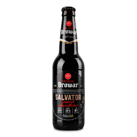 Пиво Volynski Browar Salvator темное нефильтрован