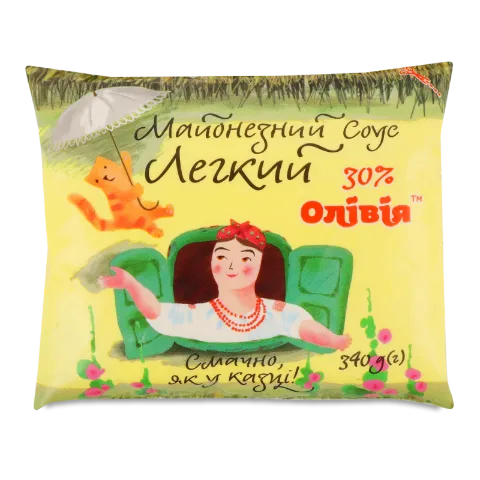 Соус «Олівія» «Легкий» майонезний 30%