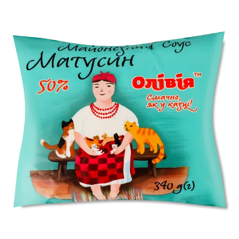 Соус «Олівія» «Матусин» майонезний 50%
