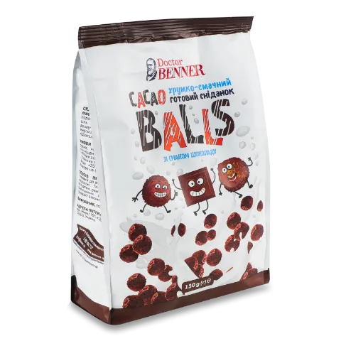 Сніданок готовий Doctor Benner Cacao Balls