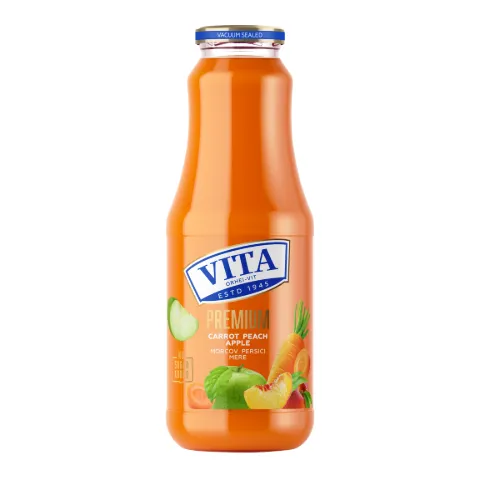 Сік Vita Premium морквяно-персиково-яблучний
