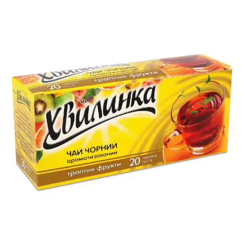 Чай чорний Хвилинка Тропік