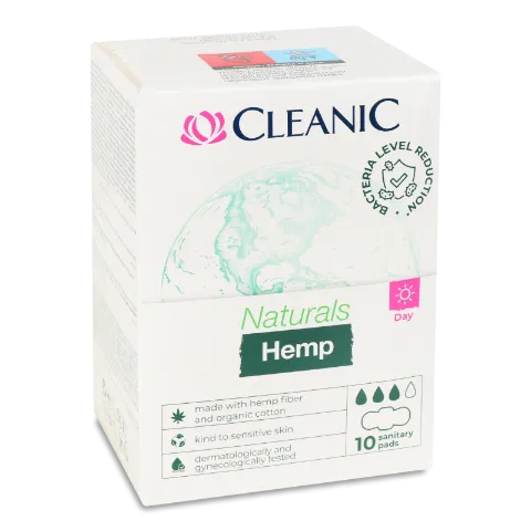 Прокладки Cleanic Naturals Organic Cotton Hemp Day