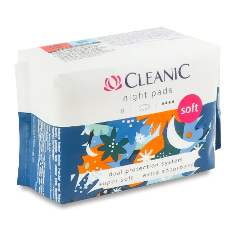 Прокладки Cleanic Soft Night