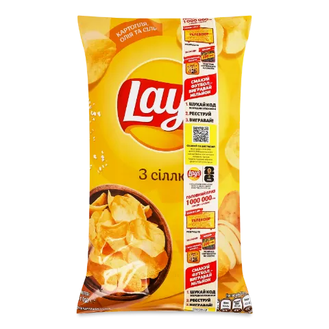 Чипсы Lay's картофельные с солью