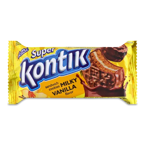 Печиво Konti Super Kontik з молочно-ванільним смаком