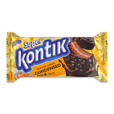 Печиво Konti Super Kontik зі смаком згущеного молока
