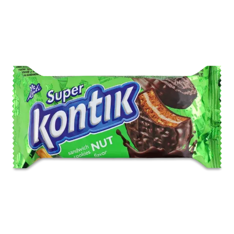 Печиво Konti Super Kontik зі смаком горіху