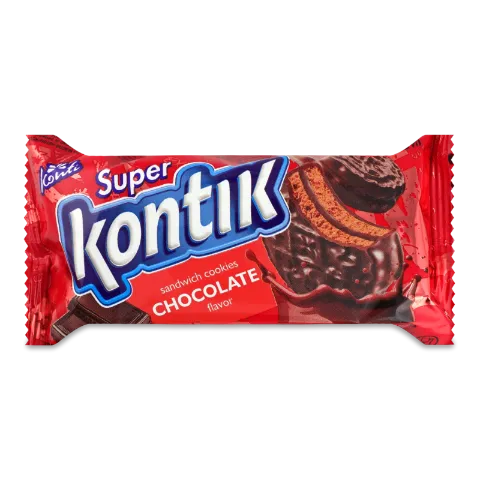 Печиво Konti Super Kontik зі смаком шоколаду