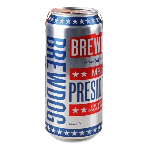 Пиво BrewDog Mr President світле з/б