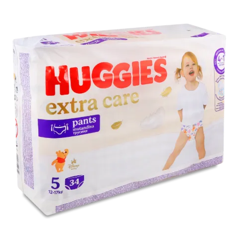 Підгузники-трусики Huggies Extra Care 5 12-17кг