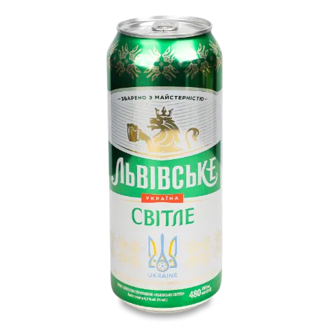 Пиво Львівське светлое ж/б