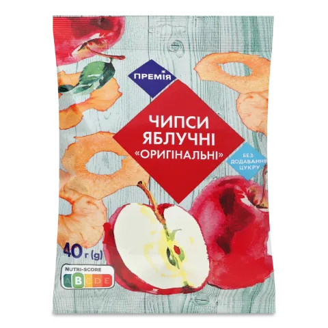 Чипси Премія яблучні оригінальні