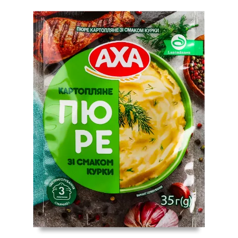 Пюре картопляне швидкого приготування AXA зі смаком курки
