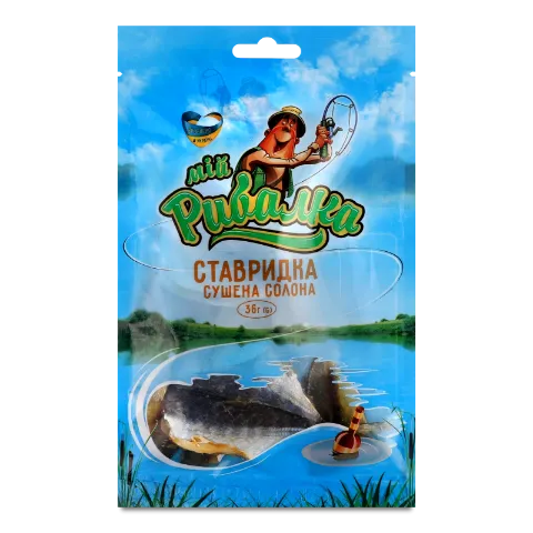 Ставридка Мій Рибалка сушена солена