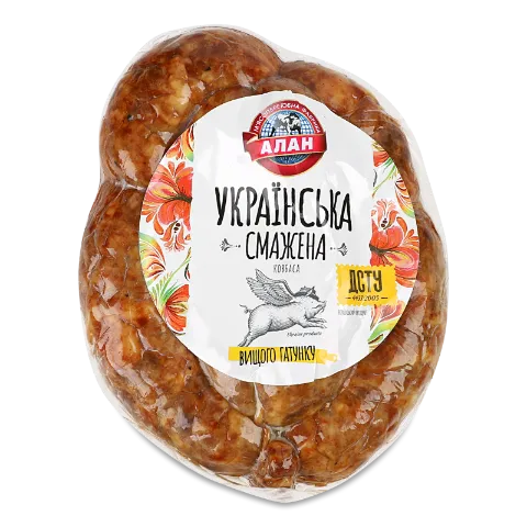 Ковбаса Алан Українська смажена н/о в/г