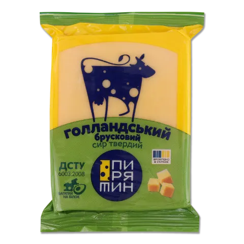Сир Пирятин Голандський твердий 45%