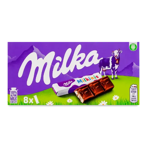 Шоколад молочний Milka Мілкініс