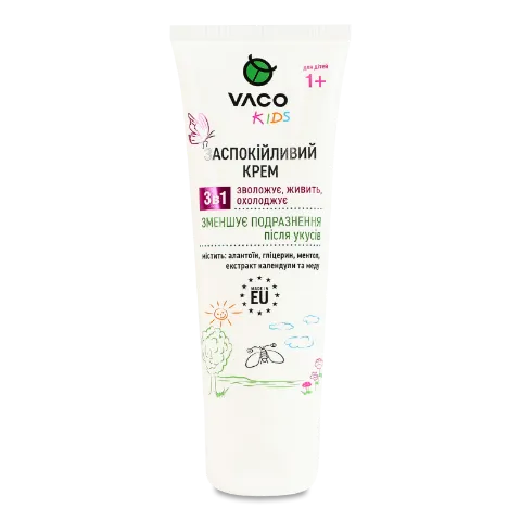 Крем Vaco Kids протизапальний зволож заспокійл 1р+