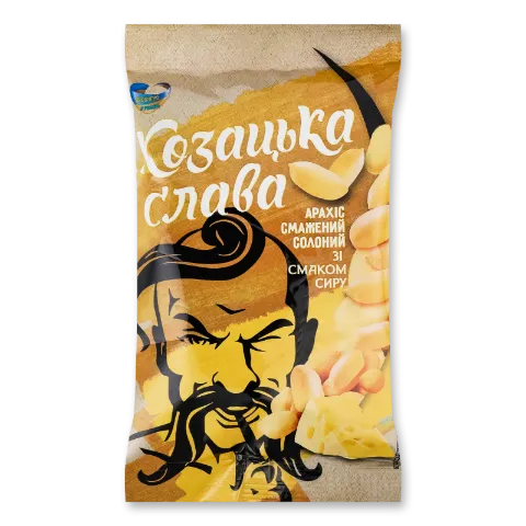 Арахіс Козацька слава смажений солоний смак сиру