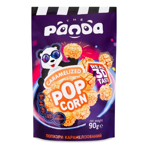 Попкорн Panda Карамелізований дойпак